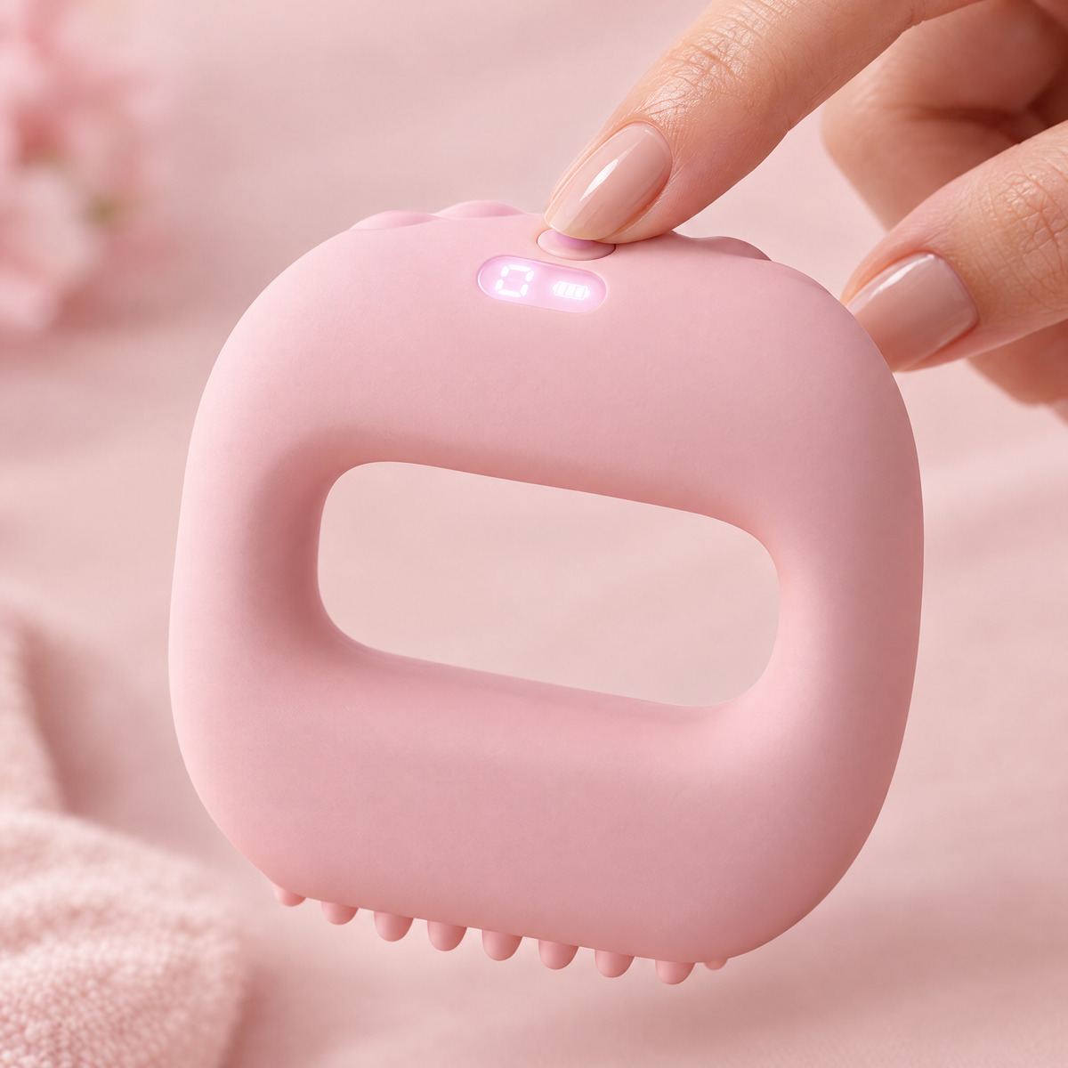 One-button control on top of the Loopa Ring