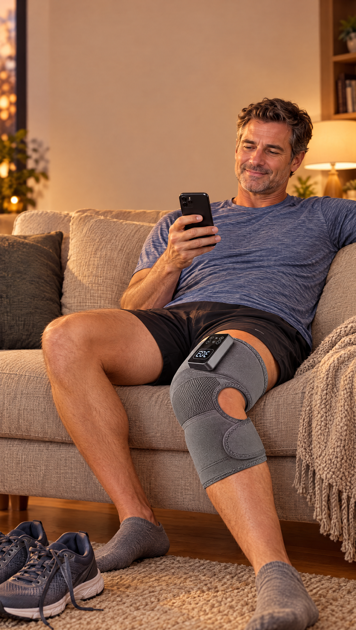 Using the Knee Warmer at home